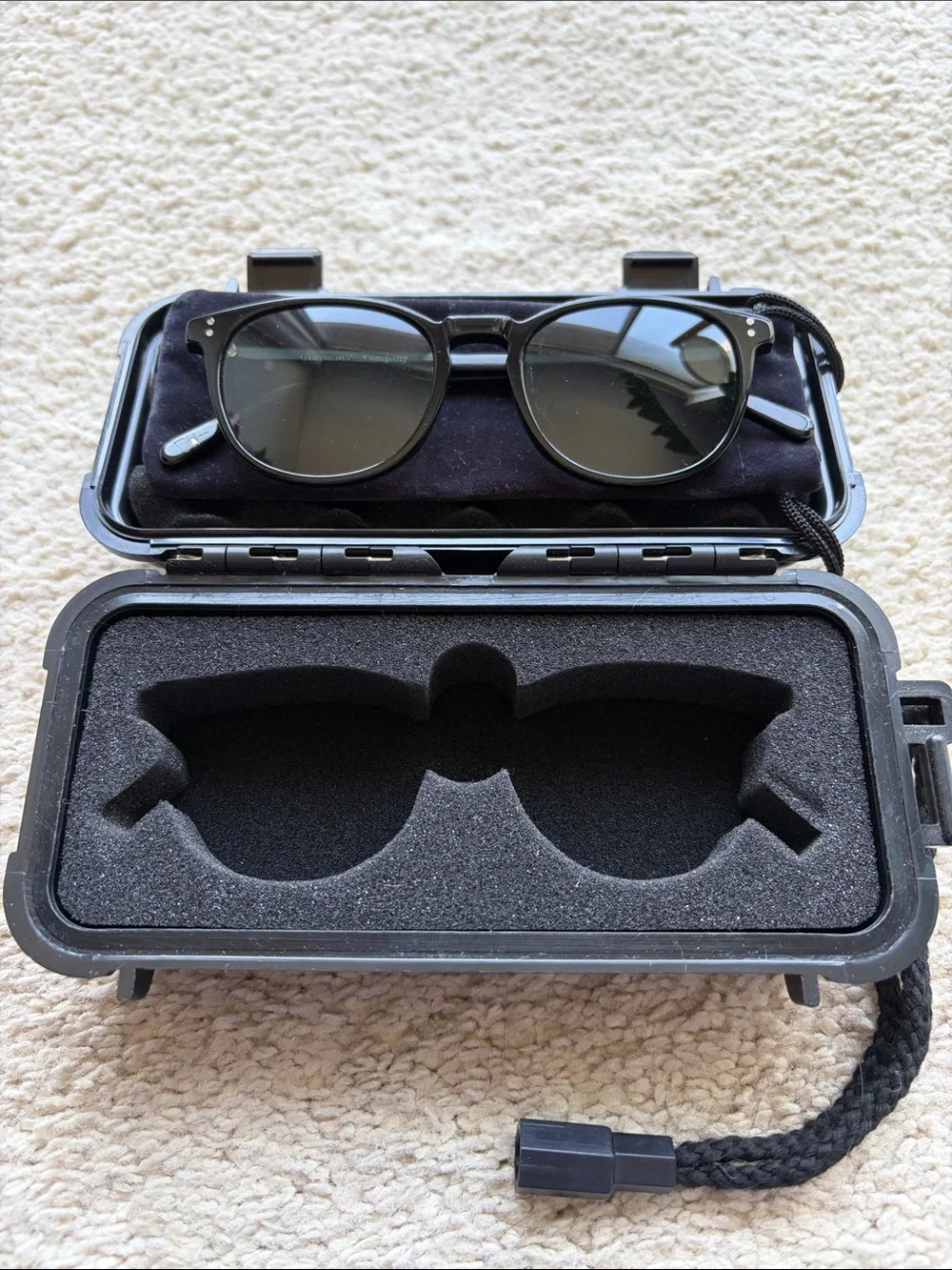 Grayman & Company Keyhole Impact Resistant Sunglasses